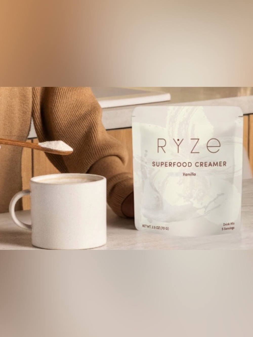 Mushroom Coffee One Bag 6.3oz : Two mini bag probiotic creamer: one scoop : NEW - Picture 12 of 16